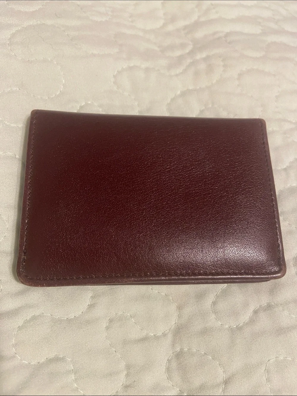 Eitenne aginer vintage card case